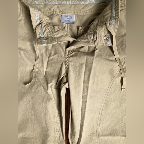 Danskin Now Convertible Hiking Pants Water Resistant Tan Women’s Size Small 4/6 - Picture 9 of 16